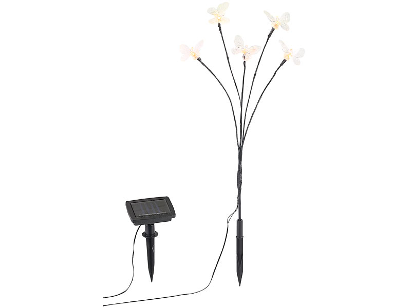 ; LED-Solar-Lichterketten (warmweiß) LED-Solar-Lichterketten (warmweiß) 