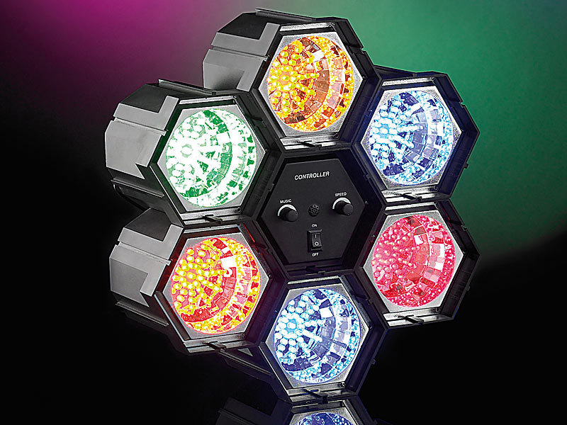 6-Kanal Lichtorgel mit 282 LEDs mit Klang-Steuerung; LED Heim-Dekoration LED Heim-Dekoration LED Heim-Dekoration LED Heim-Dekoration