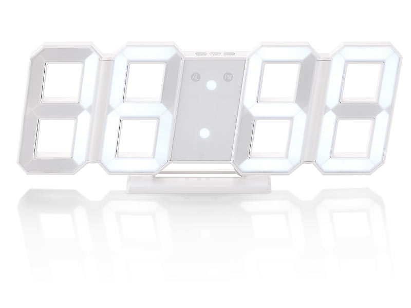 LED Wanduhr, Digitaluhr, Uhr, Design Uhr – GadgetCube®