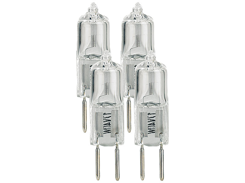 Lunartec Halogenlampe: Halogen Stiftsockellampe 12 Volt, GY6.35, 40 Watt  (Halogen-Lampen)