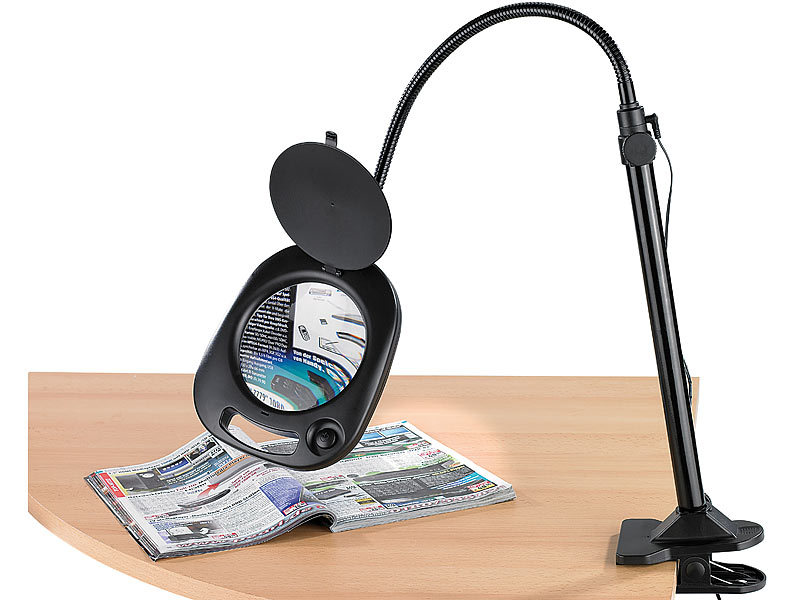 ; LED-Taschenlampen, Schreibtischlampen 