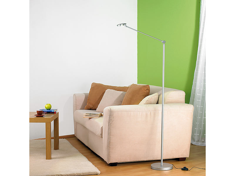 ; Bett- & Leselampen mit Schwanenhälsen 