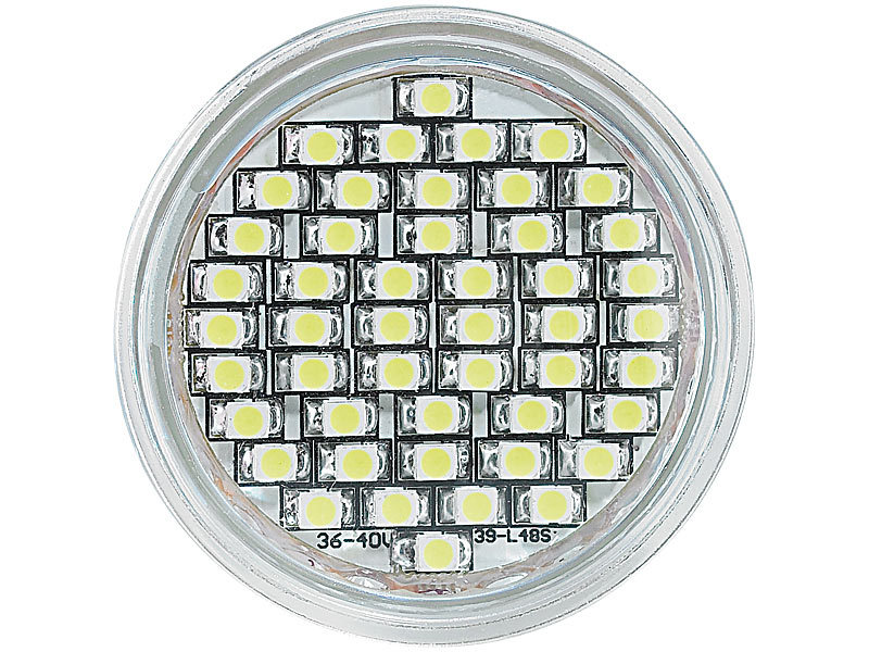 ; LED-Spot E27 (tageslichtweiß) 