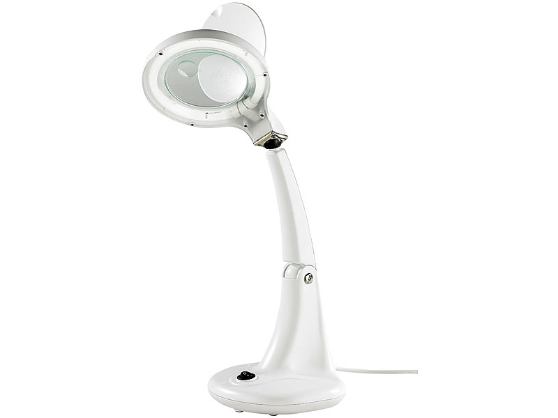 Lunartec Lupenlampe "Easy" mit 12W-Röhre; Schreibtischlampen Schreibtischlampen 