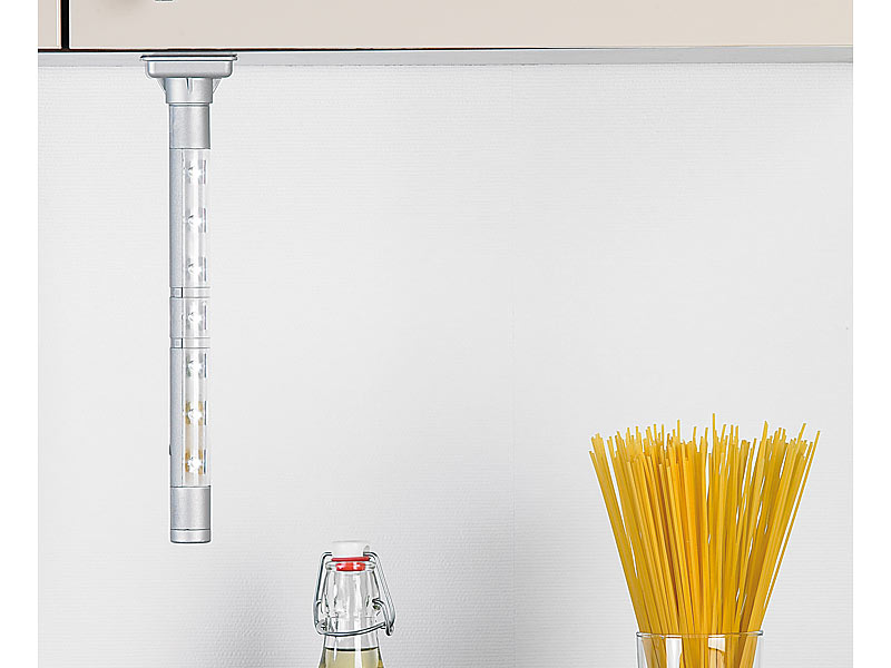 ; Akku-LED-Lichtleisten mit Bewegungssensoren, LED-Batterieleuchten mit Bewegungsmelder 