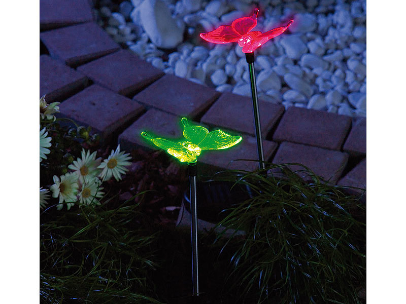 ; LED-Solar-Wegeleuchten 
