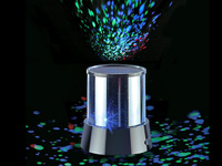 LED-Sternenhimmel-Projektor mit 3 Leuchtprogrammen (refurbished); LED Glasfaser Sternenhimmel 