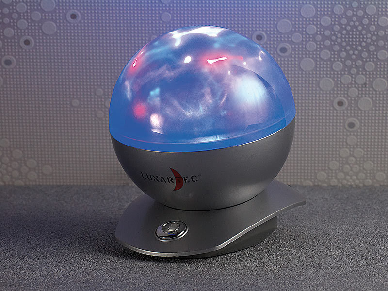 Lunartec Laser-Kugel-Lampe mit Polarlicht-Effekten; LED Glasfaser Sternenhimmel, Schlüsselanhänger LED Glasfaser Sternenhimmel, Schlüsselanhänger 