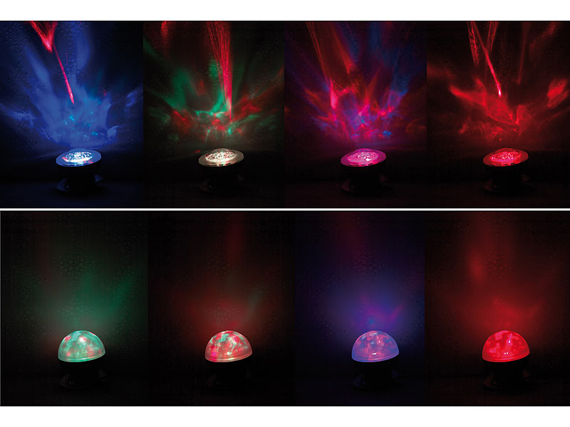 ; Laser-Projektoren mit Sternen-Lichteffekt 