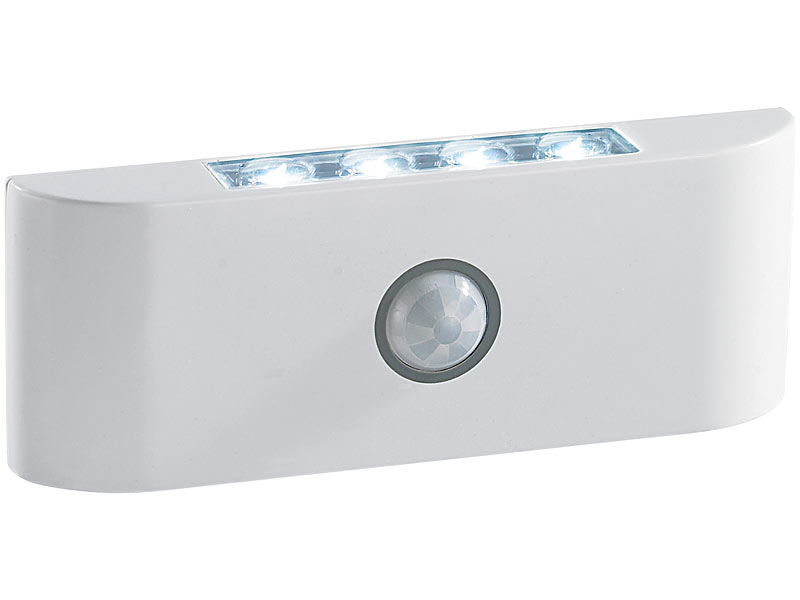 Lunartec LED-Schrank und Unterbauleuchte mit PIR-Sensor ...