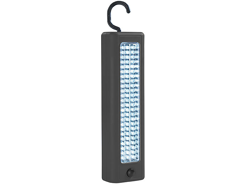 Lunartec Kabellose Hochleistungs-Arbeitsleuchte mit 72 LEDs; Schreibtischlampen Schreibtischlampen Schreibtischlampen Schreibtischlampen 