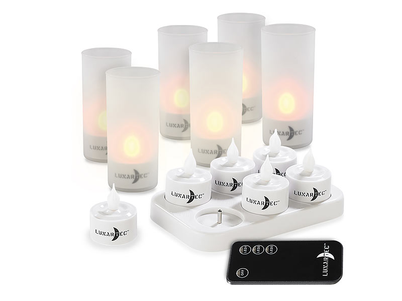; LED-Teelichter 