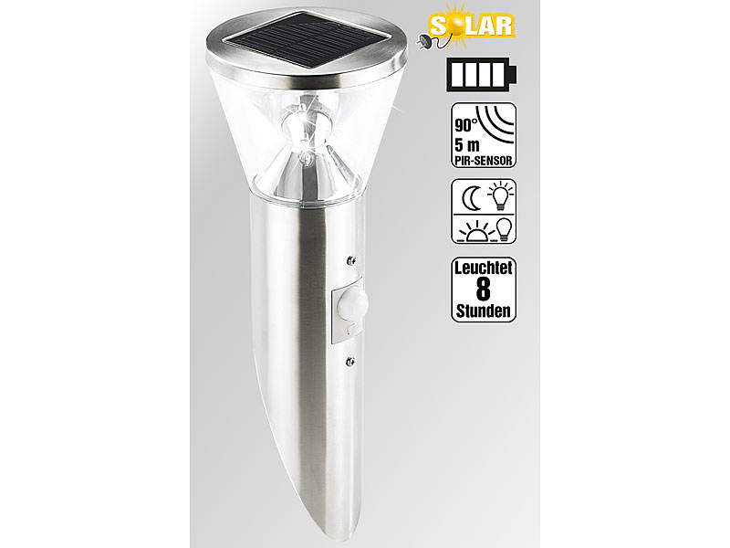 ; LED-Solar-Wegeleuchten 