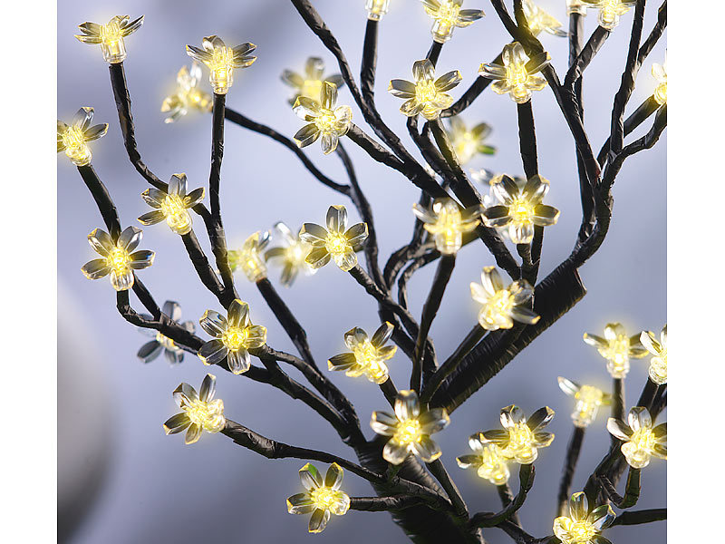 ; LED-Solar-Lichterketten (warmweiß), LED-Lichterketten für innen und außen LED-Solar-Lichterketten (warmweiß), LED-Lichterketten für innen und außen 