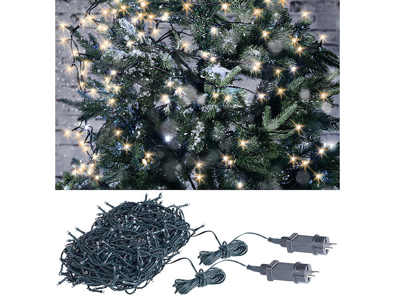 ; LED-Solar-Lichterketten (warmweiß) LED-Solar-Lichterketten (warmweiß) LED-Solar-Lichterketten (warmweiß) LED-Solar-Lichterketten (warmweiß) 