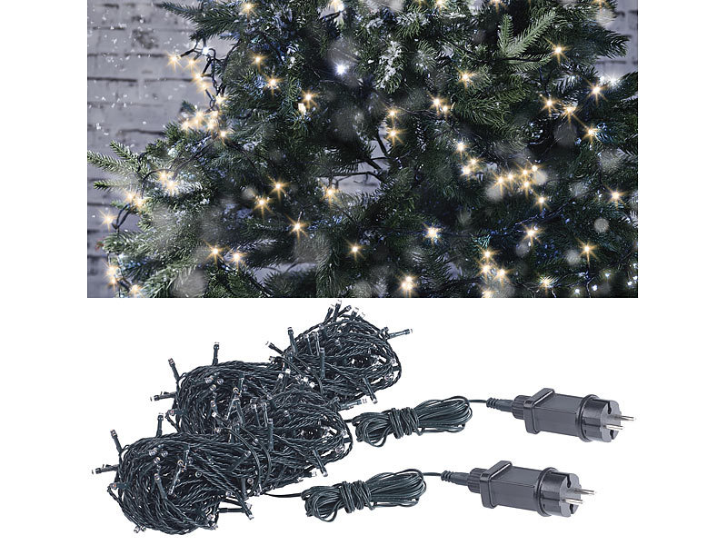 ; LED-Solar-Lichterketten (warmweiß) LED-Solar-Lichterketten (warmweiß) LED-Solar-Lichterketten (warmweiß) LED-Solar-Lichterketten (warmweiß) 