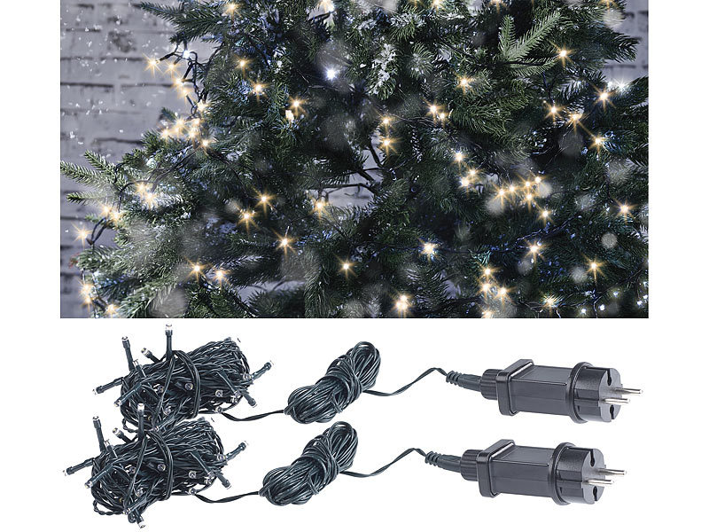 ; LED-Solar-Lichterketten (warmweiß) LED-Solar-Lichterketten (warmweiß) LED-Solar-Lichterketten (warmweiß) LED-Solar-Lichterketten (warmweiß) 