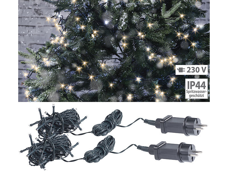 ; LED-Solar-Lichterketten (warmweiß) LED-Solar-Lichterketten (warmweiß) LED-Solar-Lichterketten (warmweiß) LED-Solar-Lichterketten (warmweiß) 