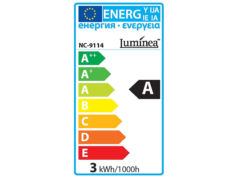 ; LED-Spot E27 (tageslichtweiß) 