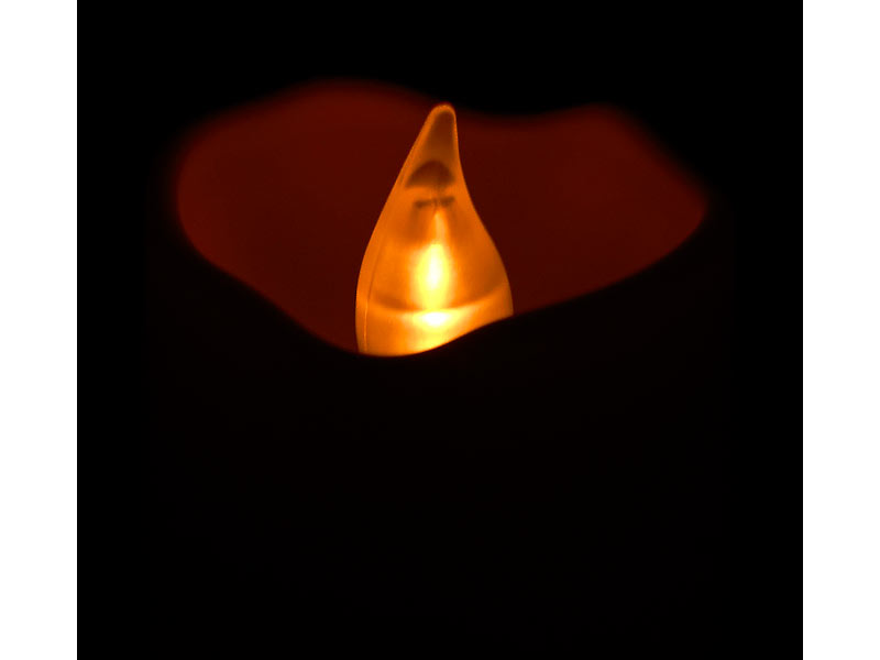 ; Akku-LED-Teelicht-Sets mit Ladestation Akku-LED-Teelicht-Sets mit Ladestation 