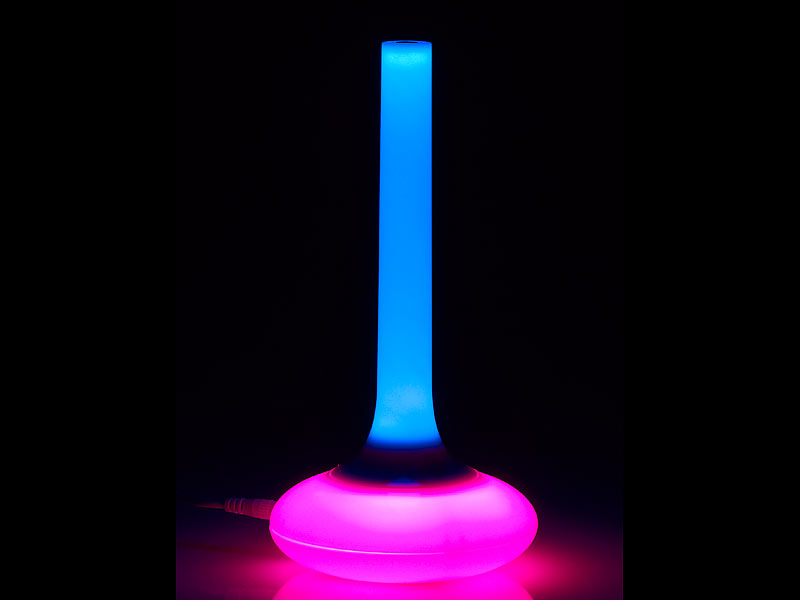 Lunartec 3in1-Nachttisch-Lampe mit Farbwechsel & Taschenlampe; LED Batterie Leuchten LED Batterie Leuchten LED Batterie Leuchten LED Batterie Leuchten 