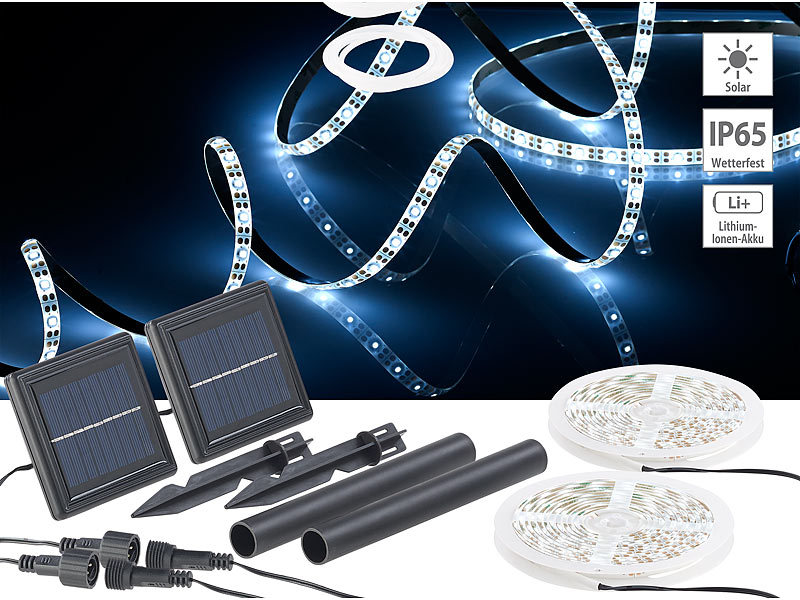 ; LED-Solar-Lichterketten (warmweiß) LED-Solar-Lichterketten (warmweiß) LED-Solar-Lichterketten (warmweiß) LED-Solar-Lichterketten (warmweiß) 