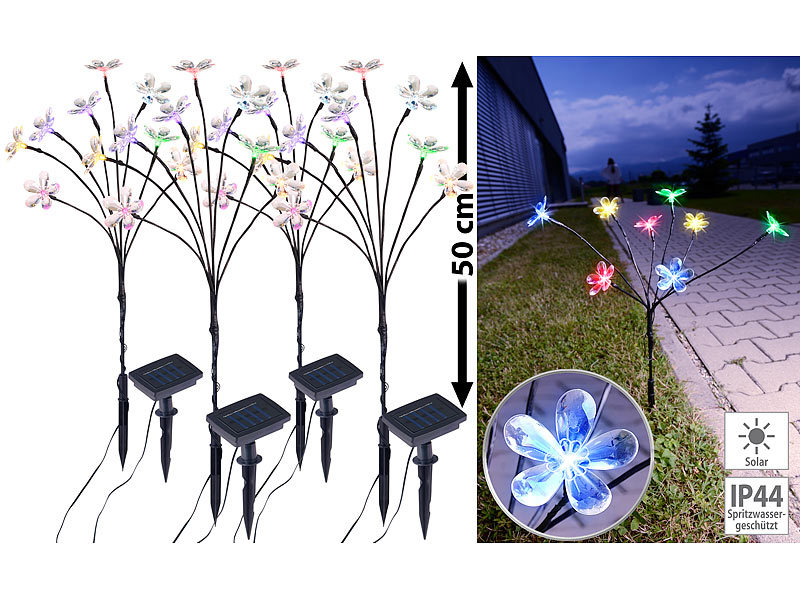 ; LED-Solar-Lichterketten (warmweiß) LED-Solar-Lichterketten (warmweiß) LED-Solar-Lichterketten (warmweiß) LED-Solar-Lichterketten (warmweiß) 