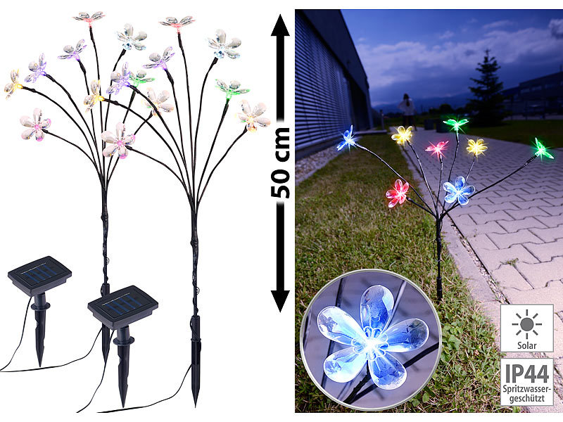 ; LED-Solar-Wegeleuchten LED-Solar-Wegeleuchten LED-Solar-Wegeleuchten 