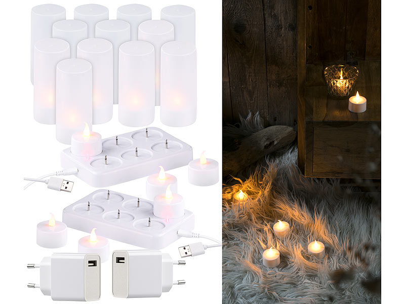 ; LED-Teelichter LED-Teelichter LED-Teelichter 