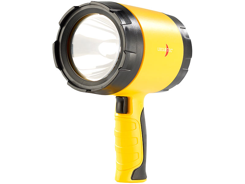 Lunartec wetterresistente 1-W-LED-Handlampe , 70 Lumen; LED-Taschenlampen, LED Batterie Leuchten LED-Taschenlampen, LED Batterie Leuchten LED-Taschenlampen, LED Batterie Leuchten LED-Taschenlampen, LED Batterie Leuchten 