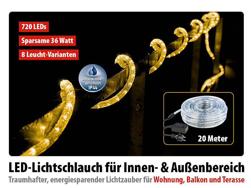 ; LED-Lichterketten für innen und außen LED-Lichterketten für innen und außen LED-Lichterketten für innen und außen 