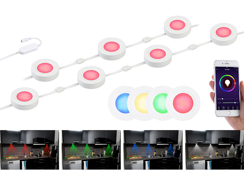 ; LED-Batterieleuchten mit Bewegungsmelder 