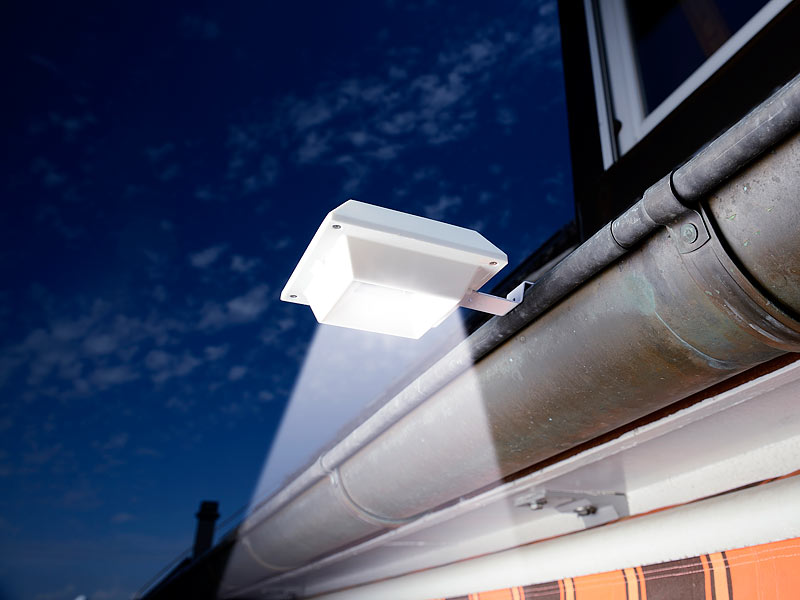 ; LED-Solar-Glasbausteine 