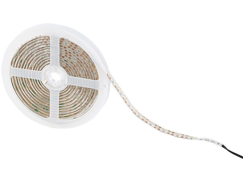 ; LED-Solar-Lichterketten (warmweiß) 
