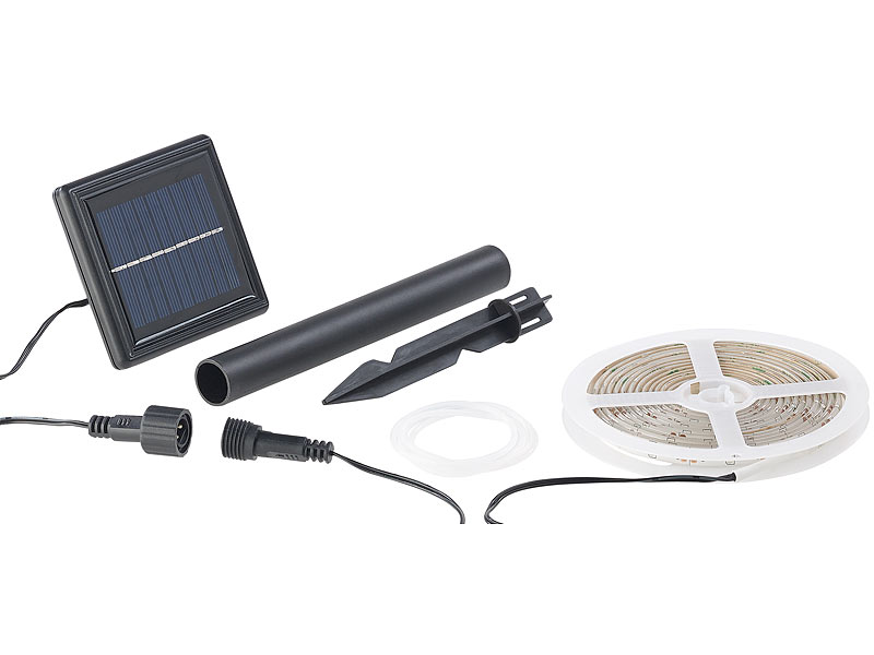 ; LED-Solar-Lichterketten (warmweiß) LED-Solar-Lichterketten (warmweiß) LED-Solar-Lichterketten (warmweiß) LED-Solar-Lichterketten (warmweiß) 