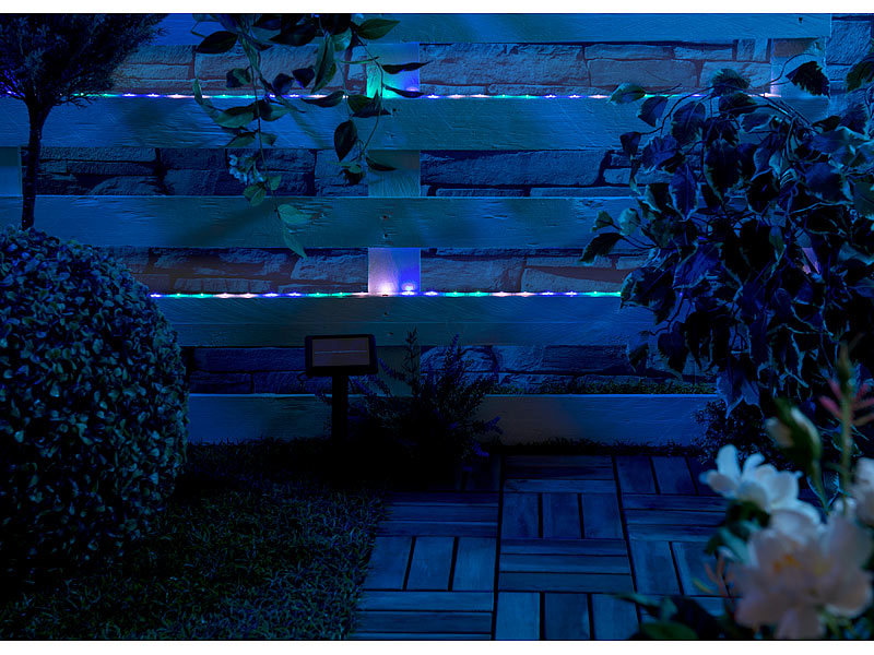 ; LED-Solar-Lichterketten (warmweiß) LED-Solar-Lichterketten (warmweiß) LED-Solar-Lichterketten (warmweiß) LED-Solar-Lichterketten (warmweiß) 