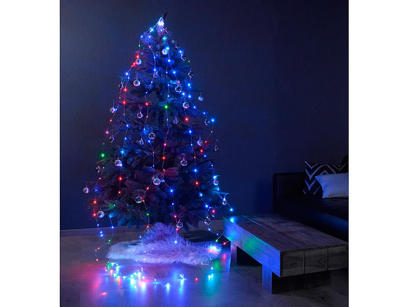 ; LED-Lichterketten für innen und außen, Kabellose, dimmbare LED-Weihnachtsbaumkerzen mit Fernbedienung und Timer 
