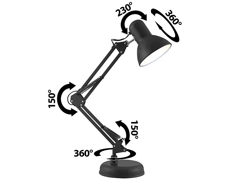 ; Stehlampen, LED-LupenleuchtenSchreibtischlampen 