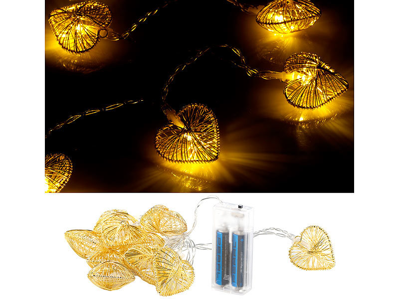 ; LED-Solar-Lichterketten (warmweiß), LED-Lichterketten für innen und außen LED-Solar-Lichterketten (warmweiß), LED-Lichterketten für innen und außen LED-Solar-Lichterketten (warmweiß), LED-Lichterketten für innen und außen 