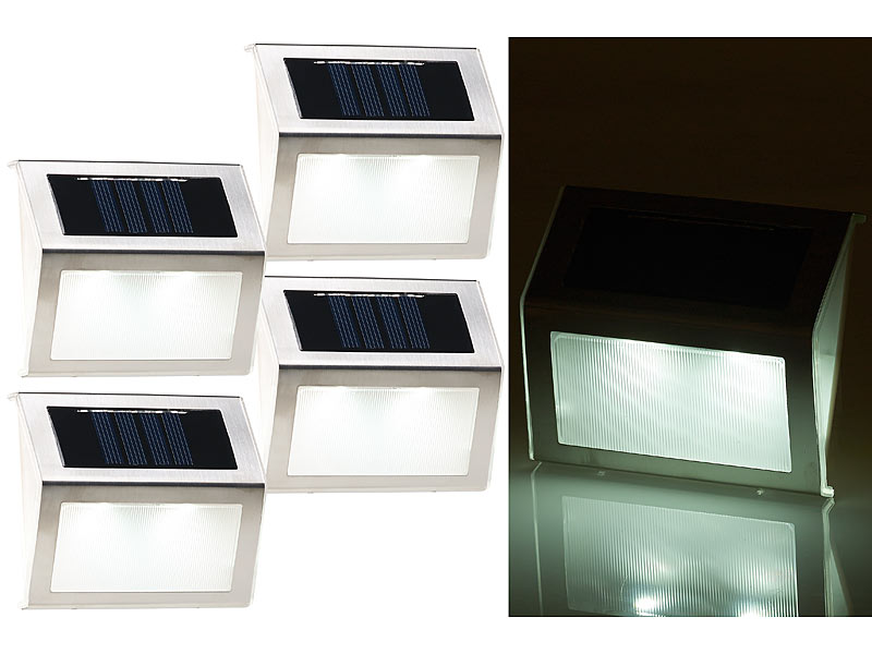 ; LED-Solar-Wegeleuchten LED-Solar-Wegeleuchten 