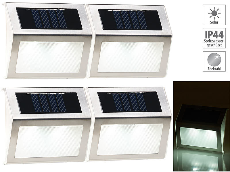 ; LED-Solar-Wegeleuchten LED-Solar-Wegeleuchten 