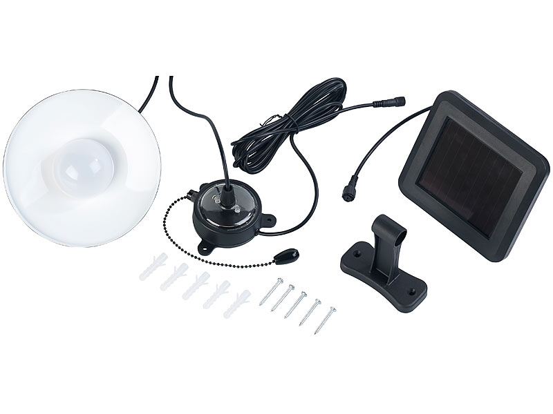 ; LED-Solar-Lichterketten (warmweiß) 