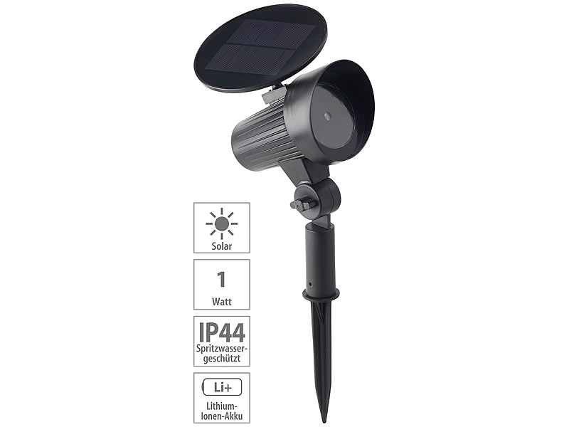 ; LED-Solar-Wegeleuchten LED-Solar-Wegeleuchten 