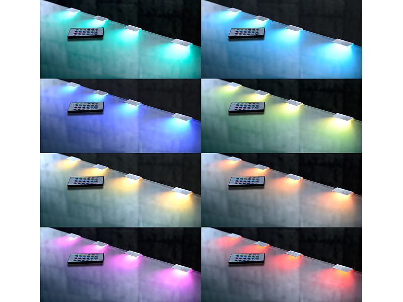 ; LED Glasfaser Sternenhimmel, LED-Lichtleisten mit Bewegungsmelder 