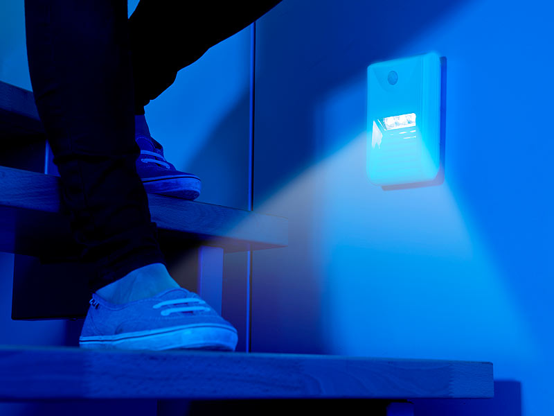 ; Akku-LED-Lichtleisten mit Bewegungssensoren 
