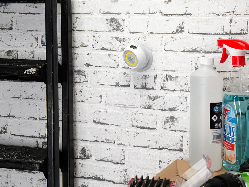 ; LED-Batterieleuchten mit Bewegungsmelder LED-Batterieleuchten mit Bewegungsmelder LED-Batterieleuchten mit Bewegungsmelder 