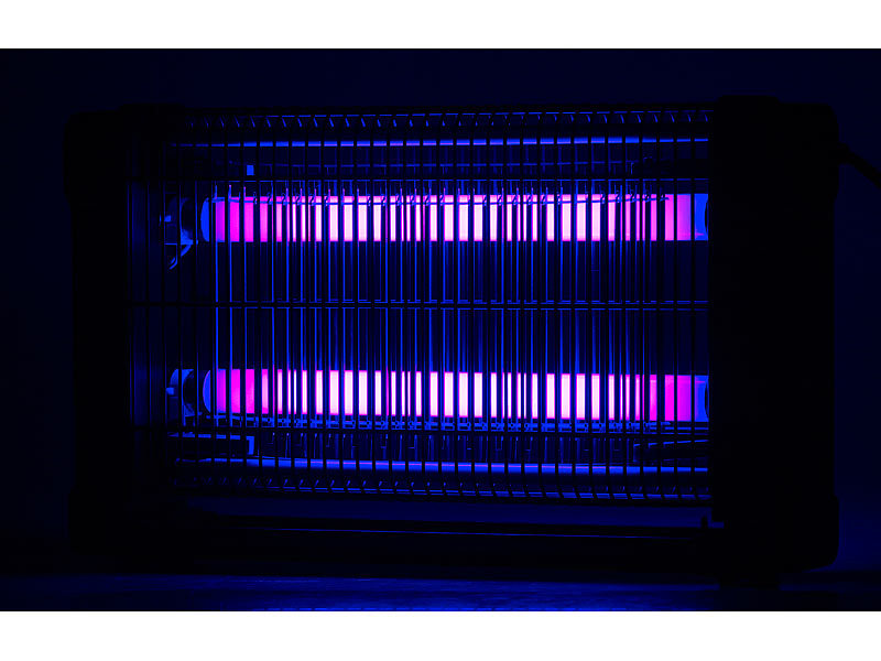 ; UV-Insektenvernichter zur Wandmontage, mit Selbstreinigungsfunktion UV-Insektenvernichter zur Wandmontage, mit Selbstreinigungsfunktion 