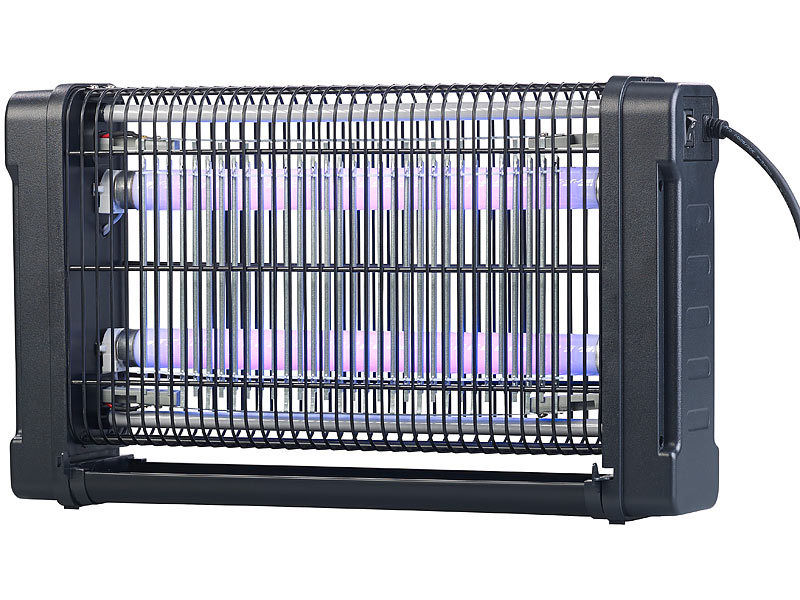 ; UV-Insektenvernichter zur Wandmontage, mit Selbstreinigungsfunktion UV-Insektenvernichter zur Wandmontage, mit Selbstreinigungsfunktion 