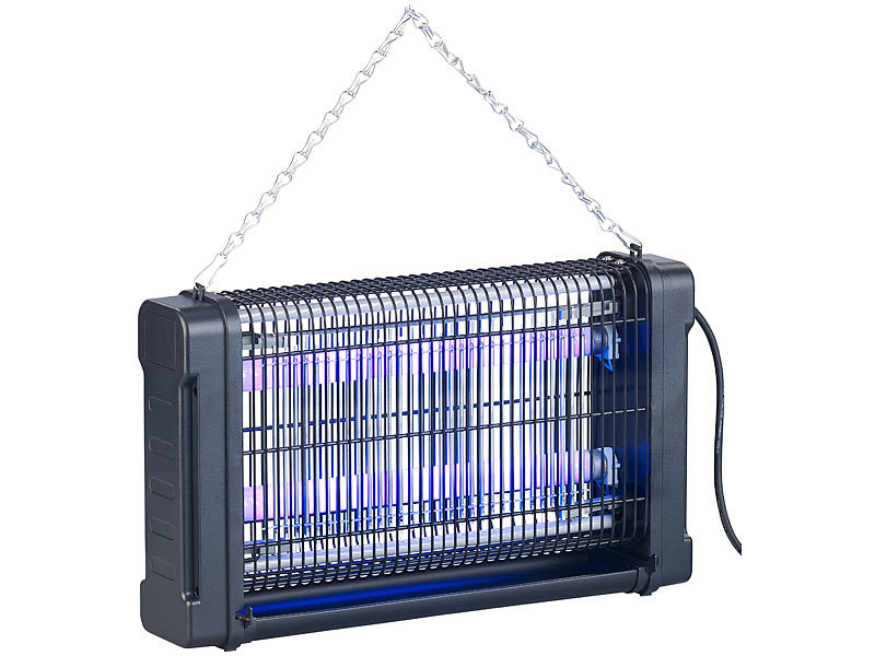 ; UV-Insektenvernichter zur Wandmontage, mit Selbstreinigungsfunktion UV-Insektenvernichter zur Wandmontage, mit Selbstreinigungsfunktion 