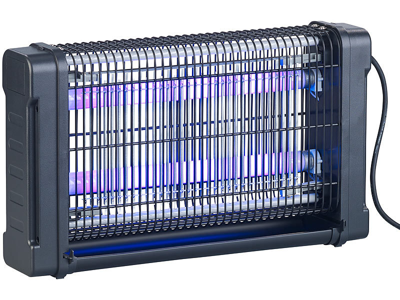; UV-Insektenvernichter zur Wandmontage, mit Selbstreinigungsfunktion UV-Insektenvernichter zur Wandmontage, mit Selbstreinigungsfunktion 